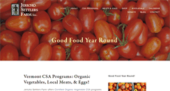 Desktop Screenshot of jerichosettlersfarm.com